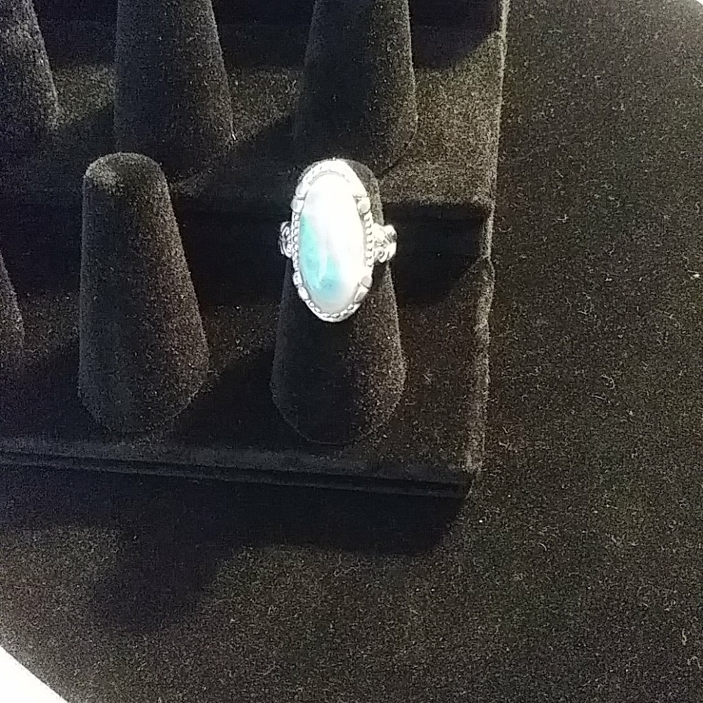 Turquoise and Sterling Silver Ring